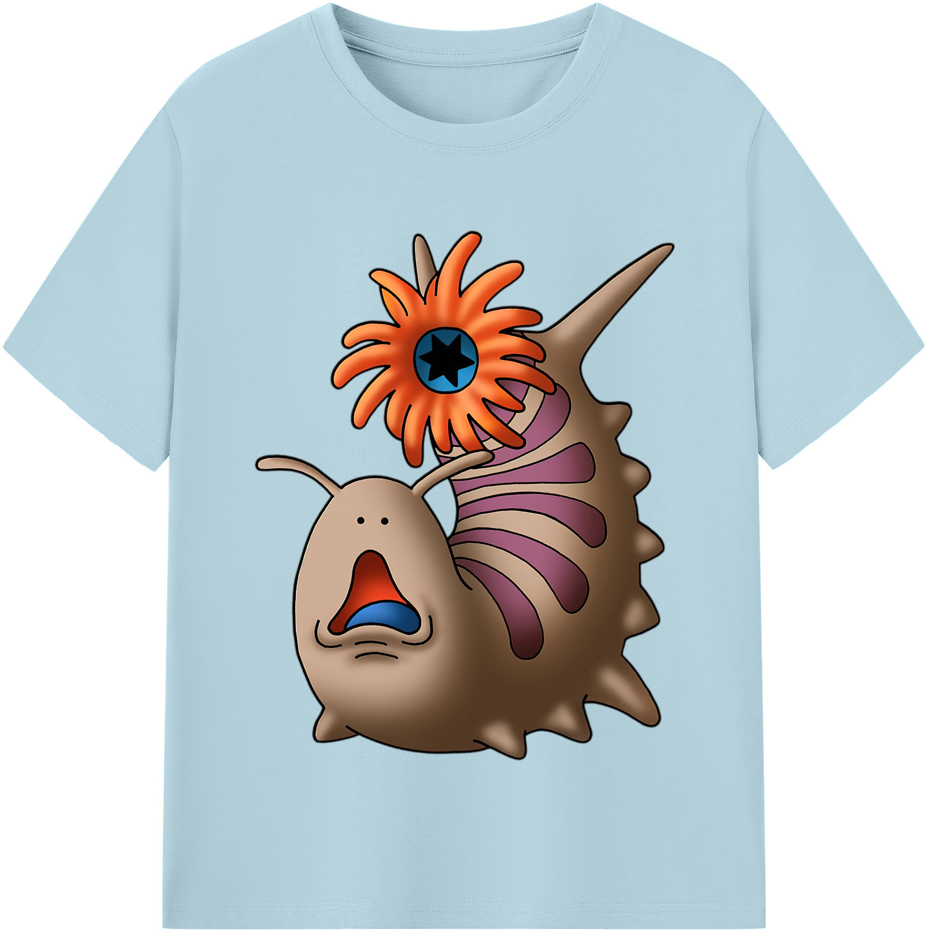 （画像用） ドラゴンクエスト Doragon Kuesuto Dragon Quest 綿100％半袖Tシャツ（フロントプリント）